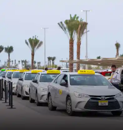 Easy taxi and rideshare pickup zones, with ample nearby parking